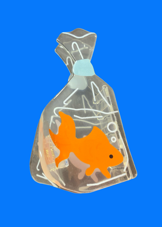 Goldfish prize hair claw - medium