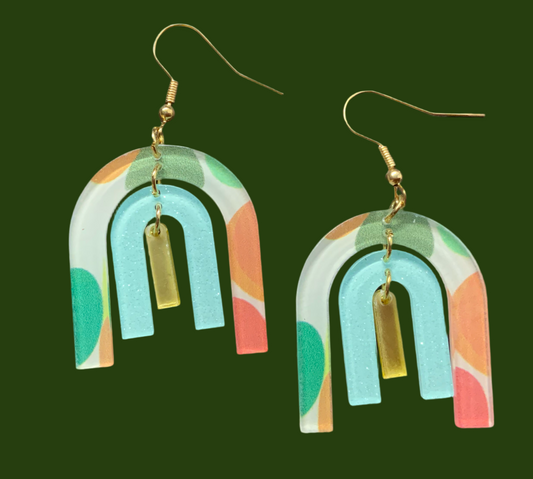 Spring U earrings